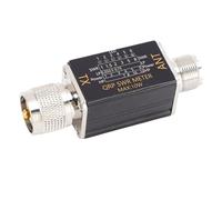 Tbest Misuratore SWR da 10 W con Indicatori LED Interfaccia SO239 Tester Portatile per Rapporto Permanente - Misuratore SWR da 30 MHzIl in Piedi M è Alimentato da Rubinetto RF Necessita di