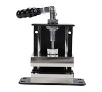 Tbest Morsetto per Asta da Golf, Morsa da Banco Mini 2 in 1 con Sblocco Rapido, Regolazione a Vite per Riparazione Mazze da Golf, Base Sottovuoto Portatile per Manutenzione in Garage
