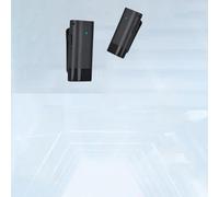 Tbest Morsetto/supporto wireless su un microfono per luce e luce e microfono Mo per telefono cellulare Manutenzione ricaricabile per manutenzione Live Estment Vlog Teaching (interfaccia iOS)