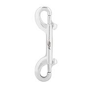 Tbest Moschettone Doppio Sub,Ganci Snaps da Immersione in Acciaio Inossidabile 316 Moschettoni A Doppia Ghiera con Asostituzione Pertura A Scatto in Acciaio Inox Sostituzione per Bcd
