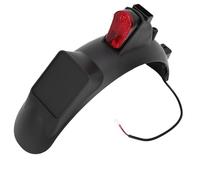 Tbest Mudguard Posteriore, Coda a LED a Prova d'Acqua Luce Posteriore Sostituzione di Fango Posteriore, per 4 Lite Gen 2 Electric Scooter