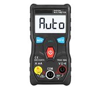 Tbest Multimetro Digitale con Range Automatico 6000 Conteggi Tester di Tensione TRMS con Memorizzazione Dati LCD Retroilluminato Apparecchiatura di Prova Elettrica Portatile per Ingegneri Elettricisti