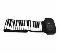 TBest Musical Instruments Piano Silicone 88 Keys Roll Up Piano Tastboards Roll Hand Piano Eonal Gifts Percussion (88 chiavi in inglese)