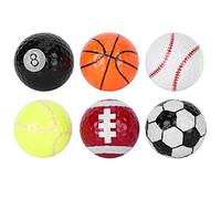 Tbest Nuove Palline da, Robuste e Leggere per L'allenamento, la Competizione e Come Regalo, Facili da Trasportare con una Lunga Durata, Gomma Sintetica e Materiale Sarin