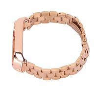 Tbest Orologio da Polso StOrologio in Metallo StSt per Mi Band Sostituzione del PolsoSmartwatch Ary, Cinturino da Polso Smartwatch St Acciaio Inossidabile Anti Perso Witouble