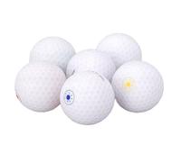 Tbest Palline da Putting Che Si Illuminano Al Buio LED per Allenamento Notturno con Batteria a Lunga Durata Elevata elasticità per Allenamento Notturno Set da 6 Pezzi Viola Rosa