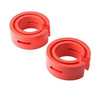 Tbest Paraurti Molla Ammortizzatore 2 Pezzi Gomma Cuscino, Bumper Buffer