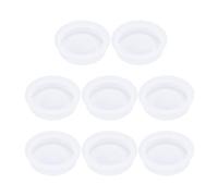 Tbest Parti della Pompa, 8pcs Accessori per Diaframmi a Membrana in Silicone Sostituzione per la Pompa di Allattamento V2 V1