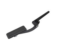 Tbest Pedale Dell'Acceleratore Acceleratore Regolabile Antiscivolo in Lega di Alluminio per Auto d'Epoca Hot Rods Veicoli Personalizzati Argento 1,77x4,53 Pollici