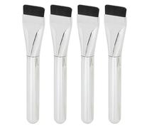 Tbest Pennello a Base Liquida Liquida Piatta per Trucco Rapido, 4pc per Uso Quotidiano