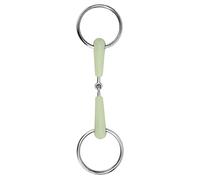 Tbest per Cavallo, Avvolto in Gomma per Comfort | Acciaio inossidabile resistente, superficie liscia, sapore di mela, design leggero