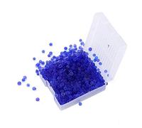 Tbest Perle Essiccanti in Silicone Riutilizzabili Deumidificatore a Prova d'umidità Ad Alta Efficienza per Borsa Fotografica Guardaroba Vestiti Blu 45g 6x5x2cm