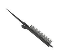 Tbest Pettine Professionale per Pettinare la Coda per Acconciature e Colpi di Sole - Strumento per Parrucchiere in Plastica ABS con Impugnatura Antiscivolo, Design Ergonomico per Stilisti e Uso