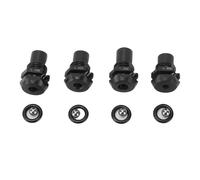 Tbest Pezzi di Ritenzione per Rivetti, Boccole Nasello per Rivettatrice Cieca 4 Pezzi 3/16 7/32 1/4 9/32 Pollici in Acciaio, for Utensile per Rivetti da 1/4 Pollice con ONE KEY