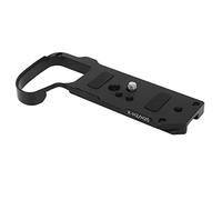 Tbest Piastra di Base della Fotocamera per Fuji X H2 H2s Piastra di Espansione in Lega di Alluminio con Fori Filettati da 1/4 Pollice 3/8 Posizionamento