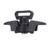 Tbest Piatta di Aggancio della Barca al Sicuro Cletta Montata, Utilizzo Comodo, Durata della Vita Estesa, Materiale in Nylon Durevole, Design Multifunzionale con Pareggio per la Pista di Kayak