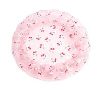 Tbest Piccola Piscina Gonfiabile Bambino Portatile Blow Up Ball Play Pit PVC Materiale Interno Esterno Esterno Esterno (Ciliegia Trasparente)