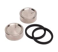 Tbest Pinza Freno a Disco per Bicicletta da 2 PCS per XT SLX, Lucidata per Mountain Bike, con Anelli di Tenuta