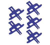 Tbest Porta della Distanza del Freno a Disco Blu Compatto 5 PCS funzionalità di Supporto per la Coditura Lunga per la Manutenzione della Bicicletta Accessori per Bici