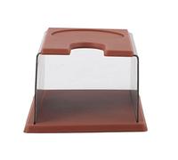 Tbest Porta Manomissione del caffè in Silicone in Acciaio Inossidabile Strumento di Tampone Facile da Smontaggio per gli Amanti del caffè Dimensioni Compatte Portatili (Colore del caffè)