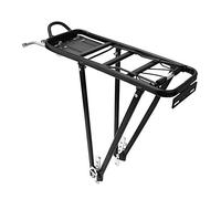 Tbest Portabici con Design Regolabile in Lega di Alluminio | Materiale resistente, supporta fino a 35 kg, compatibile con ruote da 24-28 pollici