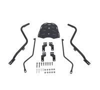 Tbest Portapacchi Posteriore Ripiano di Supporto per Portapacchi Multifunzionale in Lega di Alluminio per NVX155 AEROX155 Dal 2021 Al 2024 Finitura Nera Opaca Nessuna Foratura