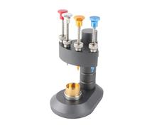 Tbest Pressatore Automatico per Lancette dell'orologio a 4 Pin Strumento di Impostazione delle Lancette dell'orologio in Lega di Alluminio Ad Alta Precisione per Orologiai con Perni