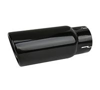 Tbest Punta del Silenziatore in Metallo con Morsetto Ingresso Espandibile PT9323518002 Sostituzione per 20052020 Qualità Premium Durevole Uso a Lungo Termine Facile Installazione (BLACK)