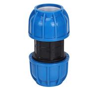 Tbest Raccordo Dritto per Tubo in PE da 63 Mm | Materiale durevole, resistente alla pressione, bassa resistenza al flusso, adatto per PPR, PVC