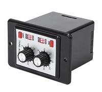 Tbest Relè Temporizzatore Gemello con Ritardo Regolabile 6S-60M (DC24V) | Impermeabile, antipolvere, alta precisione, basso consumo energetico, controllo automatizzato