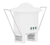 Tbest Rilevamento della Luce con Ritardo del Movimento del Corpo a Infrarossi Rilevamento 110-240 V a 360° Supporto da Soffitto da 6 M per Illuminazione Domestica