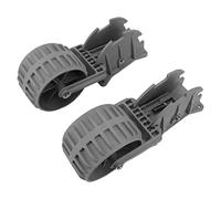 Tbest Ruote per Gommone Kit Ruota di Lancio per Gommone Gonfiabile Traino Ribaltabile in Nylon Resistente per Un Facile Montaggio su Barche Kayak e Gommoni Set 2 Pezzi