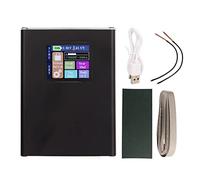 Tbest Saldatrice a Punti con Schermo LCD Trasparente, Saldatrice a Punti Portatile Ricaricabile con Display a Colori LCD da 1,8 Pollici Mini Saldatrice a Punti Professionale Regolabile