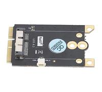 Tbest Scheda Adattatore Mini PCI-E per WLAN a 12 + 6 Pin | Supporta OS X, plug and play, nessun driver necessario, garanzia di sicurezza