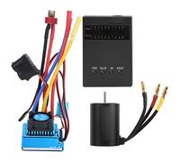Tbest Scheda di Programma ESC per Motore RC, Scheda di Programma per Regolatore di velocità Elettrico Senza Spazzole 3650 2300KV Combo per Auto RC 1:10
