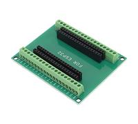 Tbest Scheda di Sviluppo Design Dual Core 38 Pin | Materiale PCB a basso consumo, espansione pin GPIO, collegamenti cavi facili, compatibile con la versione stretta