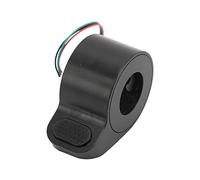 Tbest Scooter Elettrico Acceleratore a Pollice Acceleratore Sensibile in Plastica Durevole Manopola Controllo velocità per G30 MAX Electric (BLACK)