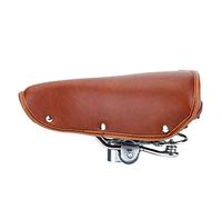 Tbest Sella da Bicicletta Vintage Classic Comfort in Pelle Marrone Bicicletta Sella Bici in Bicicletta Sella Rivetto Primavera Bicicletta Sella per Uomini Donne