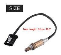 Tbest Sensore di Ossigeno O2 a Monte e a Valle 4 Pezzi di Ricambio Accurato e Affidabile di qualità Premium Ad Alte Prestazioni per 1500 1996 1998 Plastica Metallo Nero