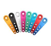 Tbest Servo Arm, 8 Colori 25T in Lega di Alluminio RC Servo Arm Clamping Servo Horn Adatto per futaba/JR RC Servo