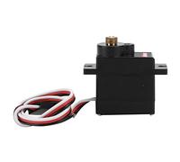 Tbest Servo Digitale con Ingranaggi in Metallo da 9 G per Barca per Auto con Condotto Ad Ala Fissa 1/24 RC - Servo con Ingranaggi in Metallo Alto con Basso Rumore e Facile Installazione