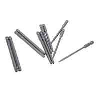 Tbest Set di Punte per Cacciavite 75mm Acciaio Al Cromo Vanadio Durevole | Tipo di sicurezza, 11 pezzi, facile da trasportare, ad alta resistenza, compatibile con trapani elettrici