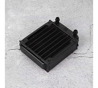 Tbest Sistemi di Raffreddamento Ad Acqua, PL180A Radiatore Raffreddato Ad Acqua di Raffreddamento Ad Acqua Nera per Dissipatore di Calore per Computer PC