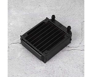 Tbest Sistemi di Raffreddamento Ad Acqua, PL180A Radiatore Raffreddato Ad Acqua di Raffreddamento Ad Acqua Nera per Dissipatore di Calore per Computer PC