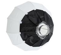 Tbest Softbox Pieghevole Stile Lanterna per Supporto Illuminazione Fotografica Professionale Softbox Sferico 360° Luce a Tutto Tondo Registrazione Video Ritratto Bambini Commerciali (65 cm)