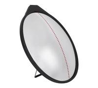 Tbest Specchio da Allenamento Grandangolare Convesso per Il Putting, Strumento di Aiuto per Lo Swing Completo con Inclinazione Regolabile per Golfisti, Acrilico, Plastica ABS, Acciaio