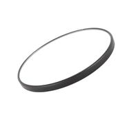Tbest Specchio Selfie Magnetico Specchio Ultra Sottile Leggero Convesso per Trucco per la Fotocamera Posteriore Vlogging Streaming Materiale Addominali Portatile 2,2 Pollici Design (BLACK)