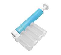 Tbest Spruzzatore Aerografo per Torte per Decorazioni di Dolci - Strumento Manuale per Spolverare la Polvere con Tecnologia di Spruzzo Uniforme, Materiale PP per Alimenti, Azzurro per Uso Domestico
