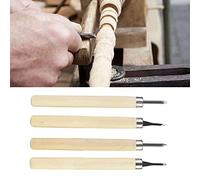 Tbest Strumenti per la produzione manuale, coltello da intaglio del legno, coltello da intaglio del legno, strumenti per incidere il legno, set di quattro pezzi (Tbesthkiuvt2by8-01)