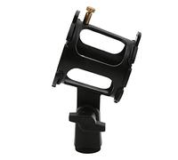 Tbest Supporto Antiurto per Microfono Professionale Staffa di Supporto per Microfono in Plastica Resistente Ad Angolo Regolabile per Studio di Registrazione di Trasmissioni Dal Vivo